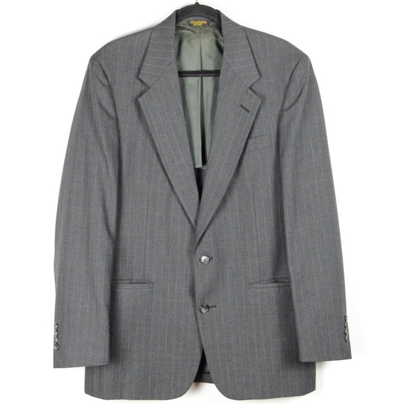 Gant Other - Vintage Wool 2 Piece Grey Pinstripe Suit